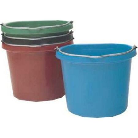 FORTRESS INDUSTRIES Flat Back Bucket Green 20 Quart - FB-120G 279889